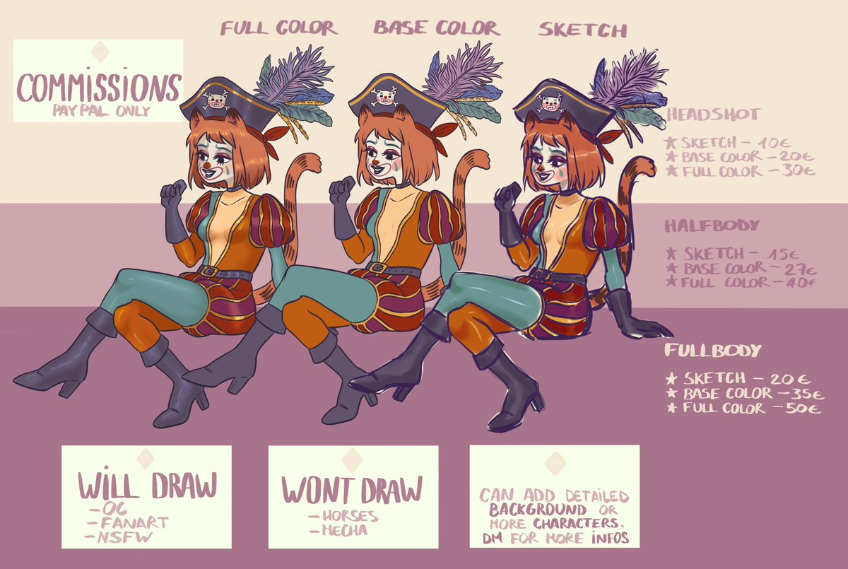 ☆˚✧₊⁎ mise à jour des commissions de BESTIOLE⁺˳✧༚☆

N’hésitez pas à rt !!

↓plus d’exemples en dessous↓