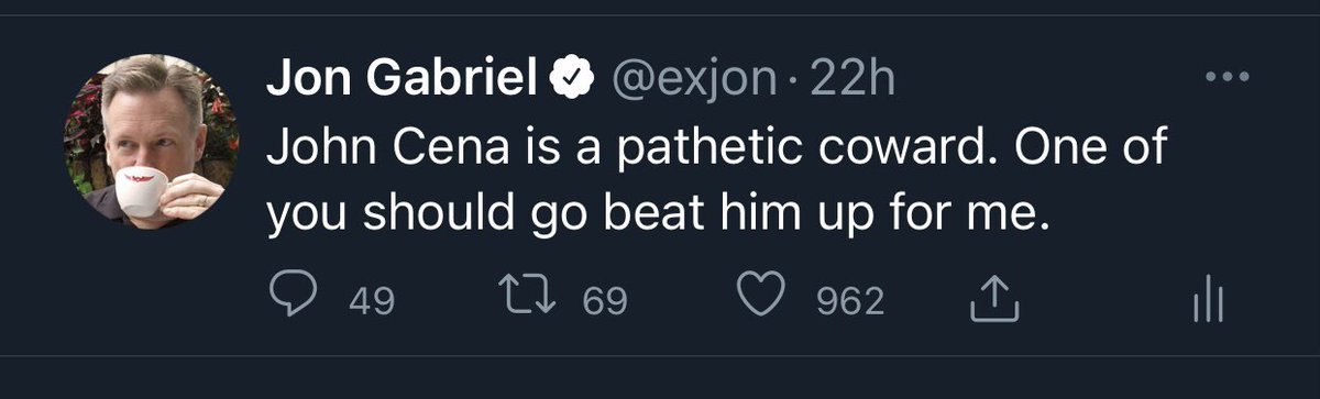 Jon Gabriel tweet media
