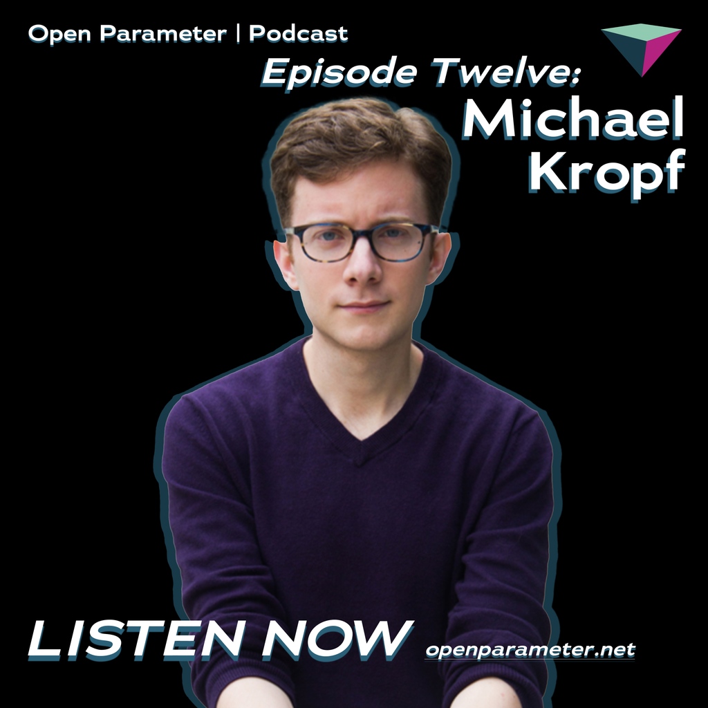 OpenParameter's tweet photo. Episode Twelve featuring composer and pianist Michael Kropf is Live! Listen at https://t.co/H6yKzT98oK

Gain early access to podcasts for just $3/month on our Patreon! Our patrons will receive all five upcoming June episodes at once on Wednesday, June 2!https://t.co/90KJubyy9u https://t.co/en4HDeqwkq