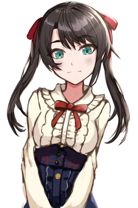 ツインテール可愛すぎて描いた
#スバル新衣装 
#プロテインザスバル 