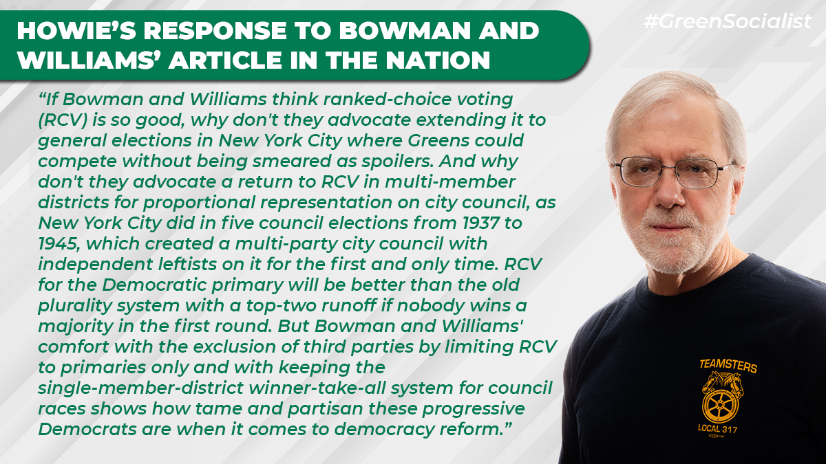 HowieHawkins's tweet photo. Howie has this response to this article in The Nation about #RCV.

https://t.co/6xtbmKVWao https://t.co/hGzJC3Qvcg