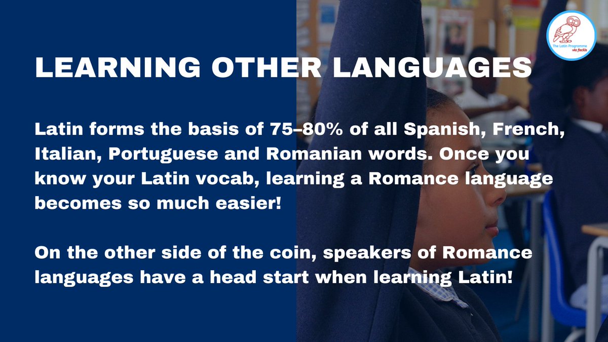 LatinProgramme's tweet image. It's a question Latin teachers everywhere know well... 

'Why study Latin?'

Here are a few reasons we feel are pretty compelling...