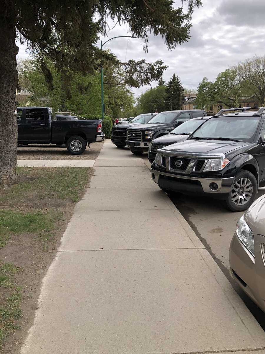 brownpeter's tweet image. YXE: a nice place for vehicles