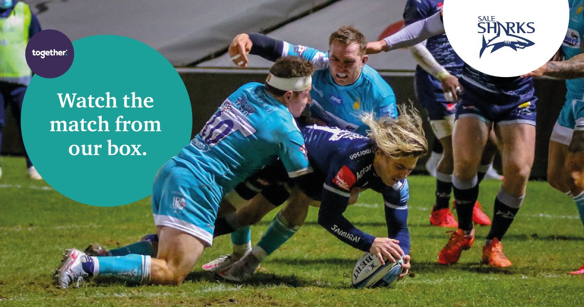 Together_Money's tweet image. 🏉 COMPETITION – RT this tweet &amp;amp; FOLLOW @Together_money and @SaleSharksRugby for a chance to win a box experience at Sale Sharks vs. Harlequins on June 4th 7:45pm. Good luck!

📲 Full T&amp;amp;Cs here: togethermoney.com/salesharkscomp…
