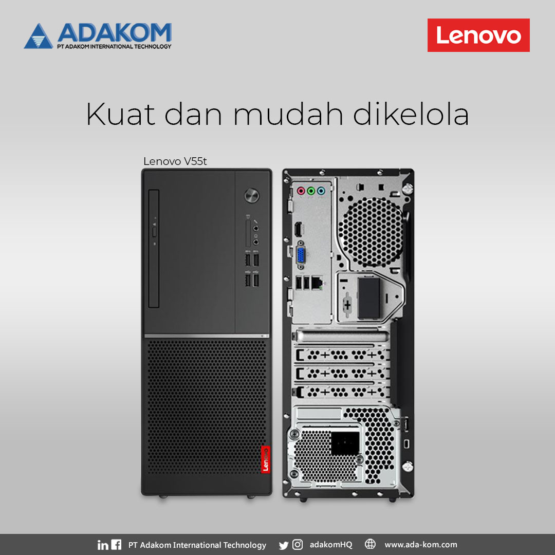 Lenovo V55T（Ryzen5 3400g／8GB／256GB／180w） 【公式通販】