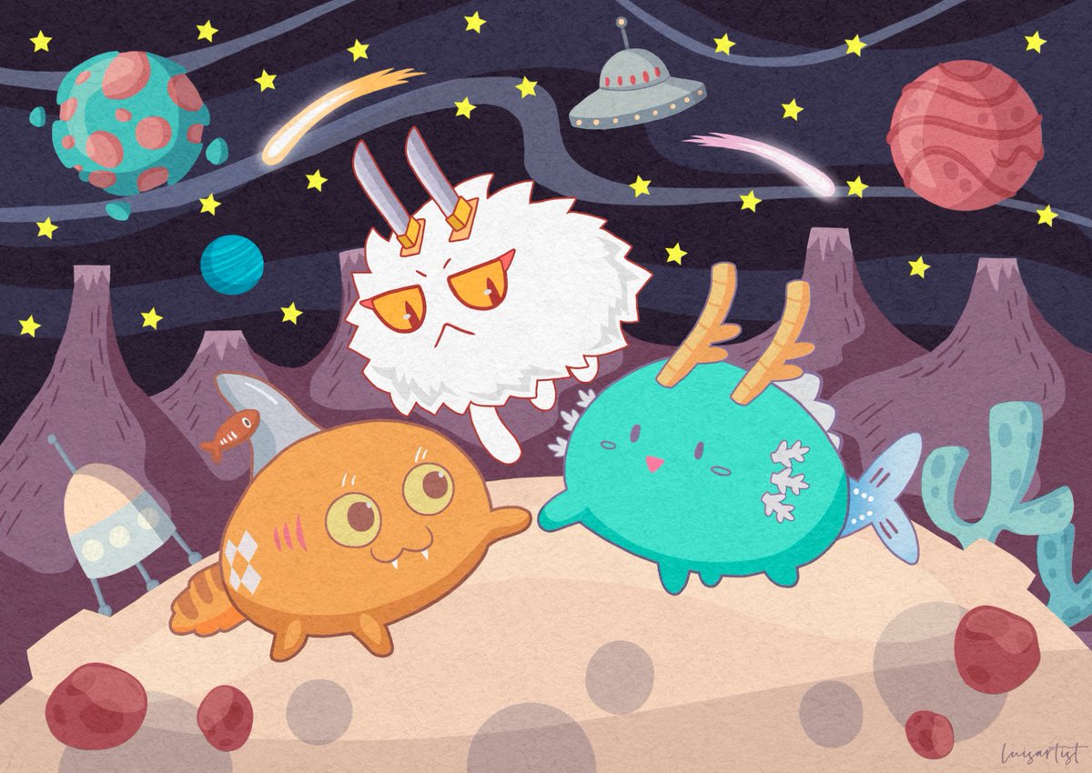 Artic.ron (@axie44) on Twitter photo In celebration of 2,000 followers I am giving away TEN Axie teams to ten lucky winners! (30 Axie worth ~$5000 total 🤑)
Follow me, RT this tweet, and comment your favorite thing about <a href="/AxieInfinity/">Axie Infinity</a> below to enter.
⬇️ More details below ⬇️ In celebration of 2,000 followers I am giving away TEN Axie teams to ten lucky winners! (30 Axie worth ~$5000 total 🤑)
Follow me, RT this tweet, and comment your favorite thing about <a href="/AxieInfinity/">Axie Infinity</a> below to enter.
⬇️ More details below ⬇️