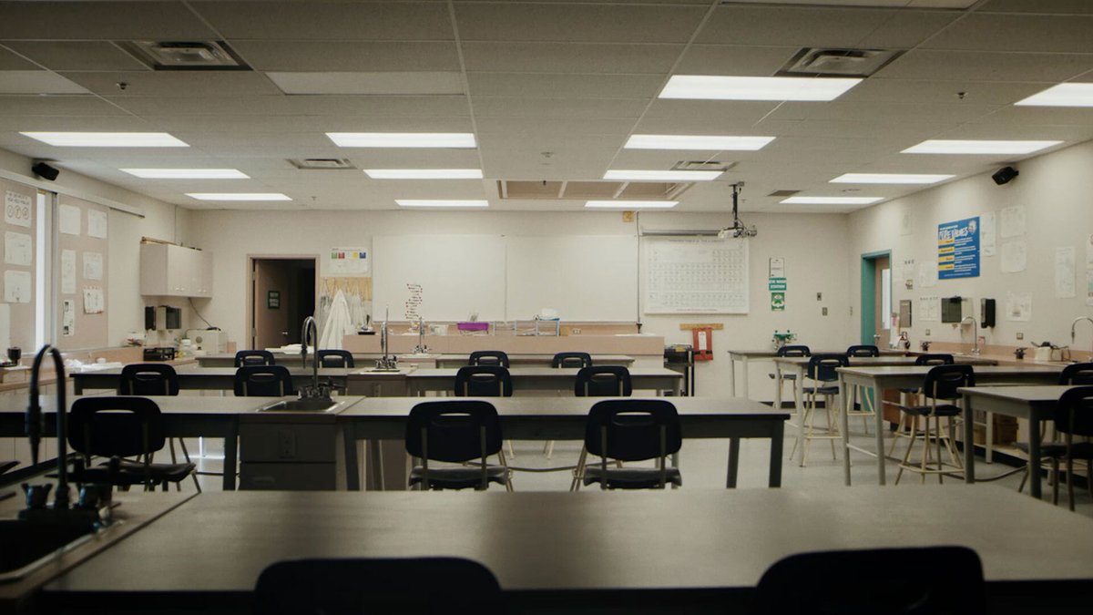 MusebyClio's tweet photo. "Bring back lockdown" to prevent school shootings, says bracing PSA: https://t.co/OFlT0Kz54T https://t.co/UxpG6mi0ym
