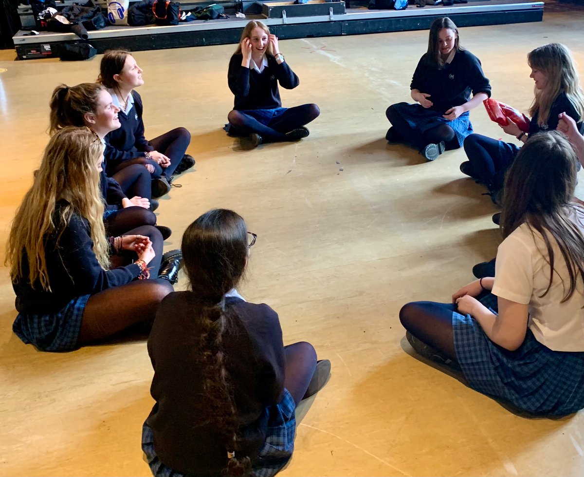 RHSBDrama's tweet photo. It is with a heavy heart that we had our last Year 11 @RHSBDrama lessons this week. We will miss you and could not be prouder of all your efforts in what has been a testing and demanding year. #passtheparcel #classof2021 #boundlesstalent
@RoyalHighBath
@RHSBBoarding https://t.co/rndqkW6lyy