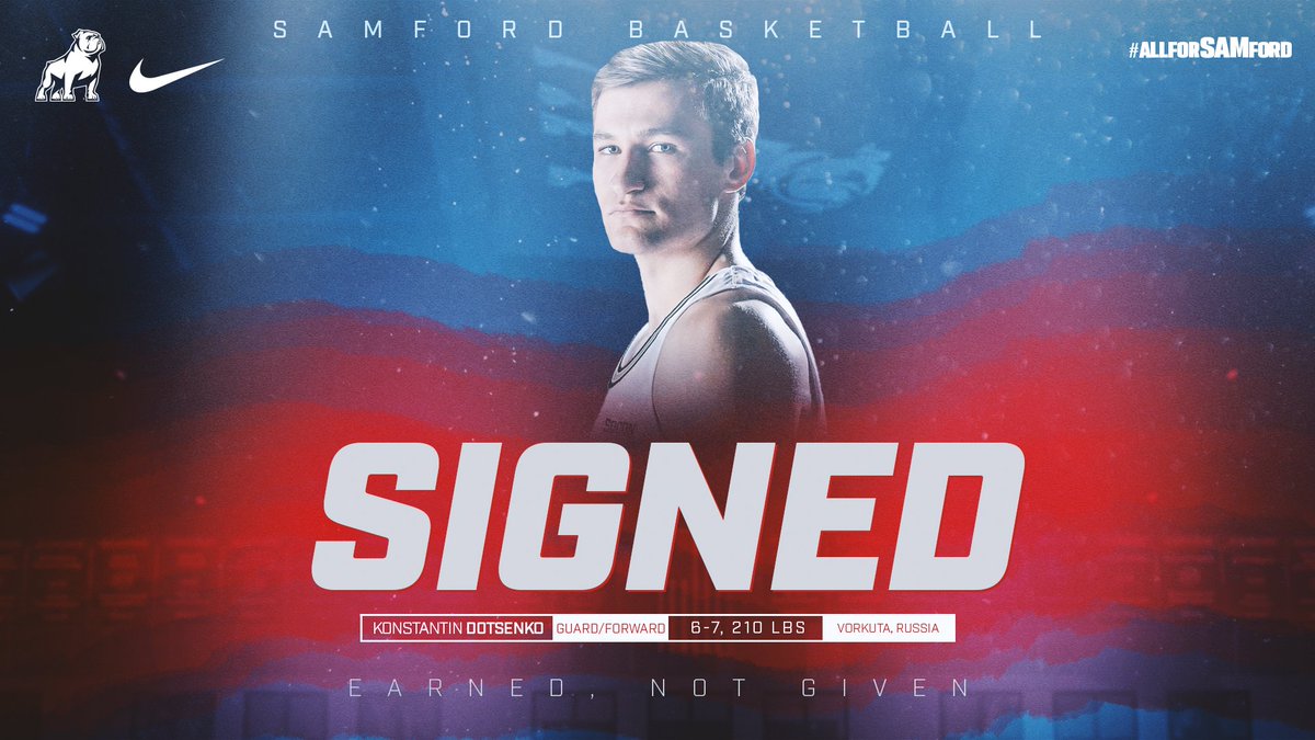 ‼️ SIGNED 🖊️ ‼️ 

The incoming class keeps growing...

Welcome home, @k_dotcenko!

📰 👉 bit.ly/34kxAIG

#BuckyBall | #AllForSAMford