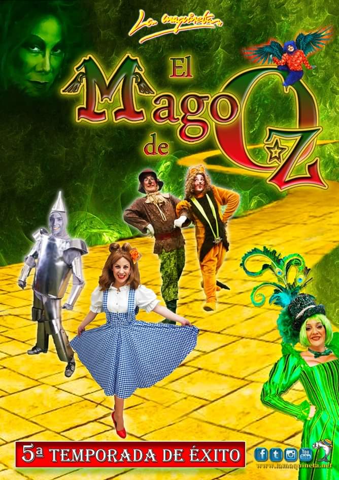 Esta semana en el Teatro Apolo
...
〽️EL BRUJO presenta...
"AUTOBIOGRAFÍA DE UN YOGUI”
VIERNES 28 de MAYO
🕣19:30H
...
🌱"EL MAGO DE OZ"🌱
SÁBADO 29 DE MAYO
🕣18:30H
(MUSICAL FAMILIAR)
...
+info y venta de entradas
🏬Casa Municipal de Cultura🏬
