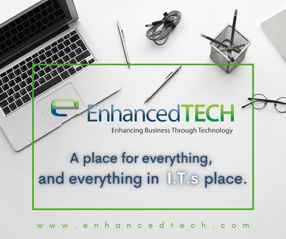 enhanced_tech's tweet image. Success means having all your securities, operations, and implementations running smoothly and efficiently. Everything in its proper place at the proper time. Need a little help getting there? EnhancedTECH is just a phone call away. 714-970-9330

#technology #MSP #success