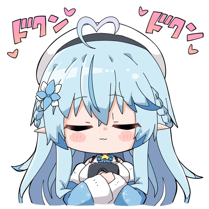#LamyArt
#らみらいぶ 

心音ラミィちゃん☃
いつもたすかってます… 