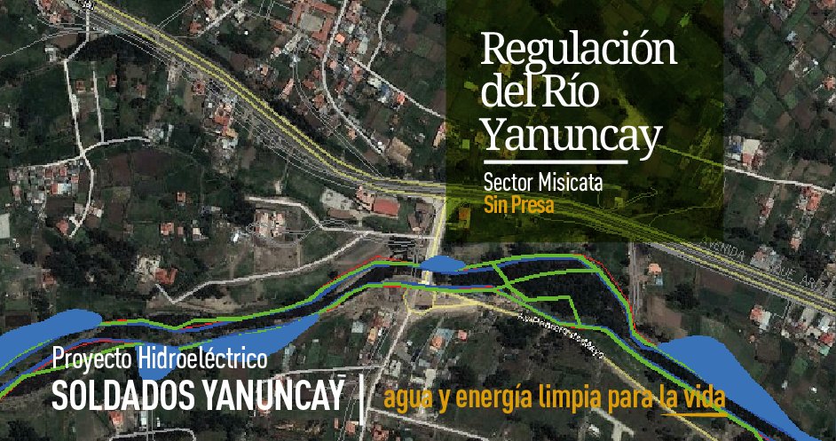 elecaustro's tweet photo. La necesidad de regular los ríos es evidente. En el caso del Río Yanuncay es posible a través del #ProyectoHidroeléctricoSoldadosYanuncay #AguayEnergíaParaLaVida #ELECAUSTRO https://t.co/QZh5iG7MNc