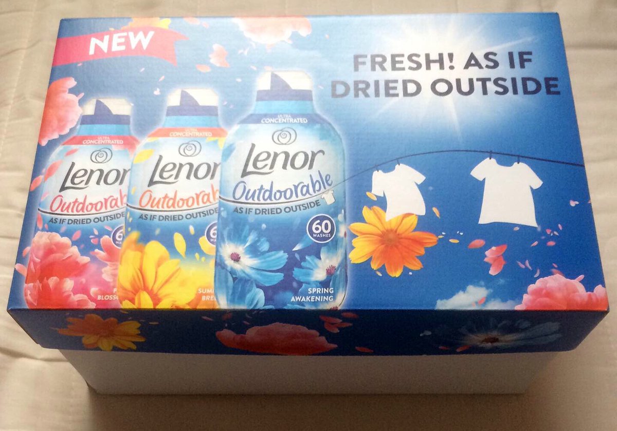 TerrianneH's tweet photo. Lucky me gets to test this beauty out !! 🧺🤗
#ad #linedriedinside #savvycircle #lenor #lenoroutdoorable #ultraconcentrated #fabricconditioner #new #springawakening #freshasifdriedoutside #uk #bringthesunshineindoors #producttester #followup #reviewer #joyofclean @SuperSavvyMeUK https://t.co/wHOLYe7F5O
