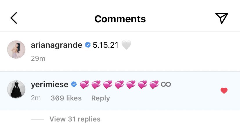 she was at the wedding.