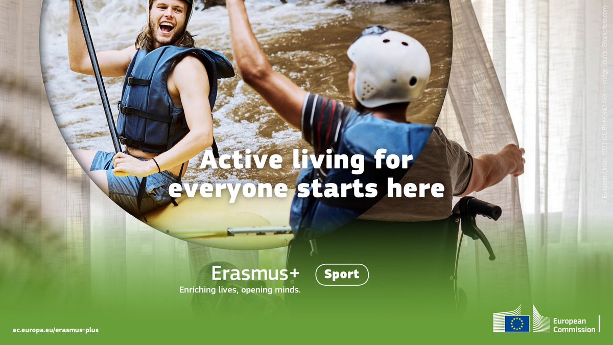 #Sport 👟 provides a universal framework for values &amp; contributes to the development of the soft skills needed for responsible citizenship.

📢 Get involved! 🇪🇺 <a href="/EUErasmusPlus/">Erasmus+</a> #Sport 2021 calls are open for submission until 17 June!

👉 europa.eu/!xy73hP