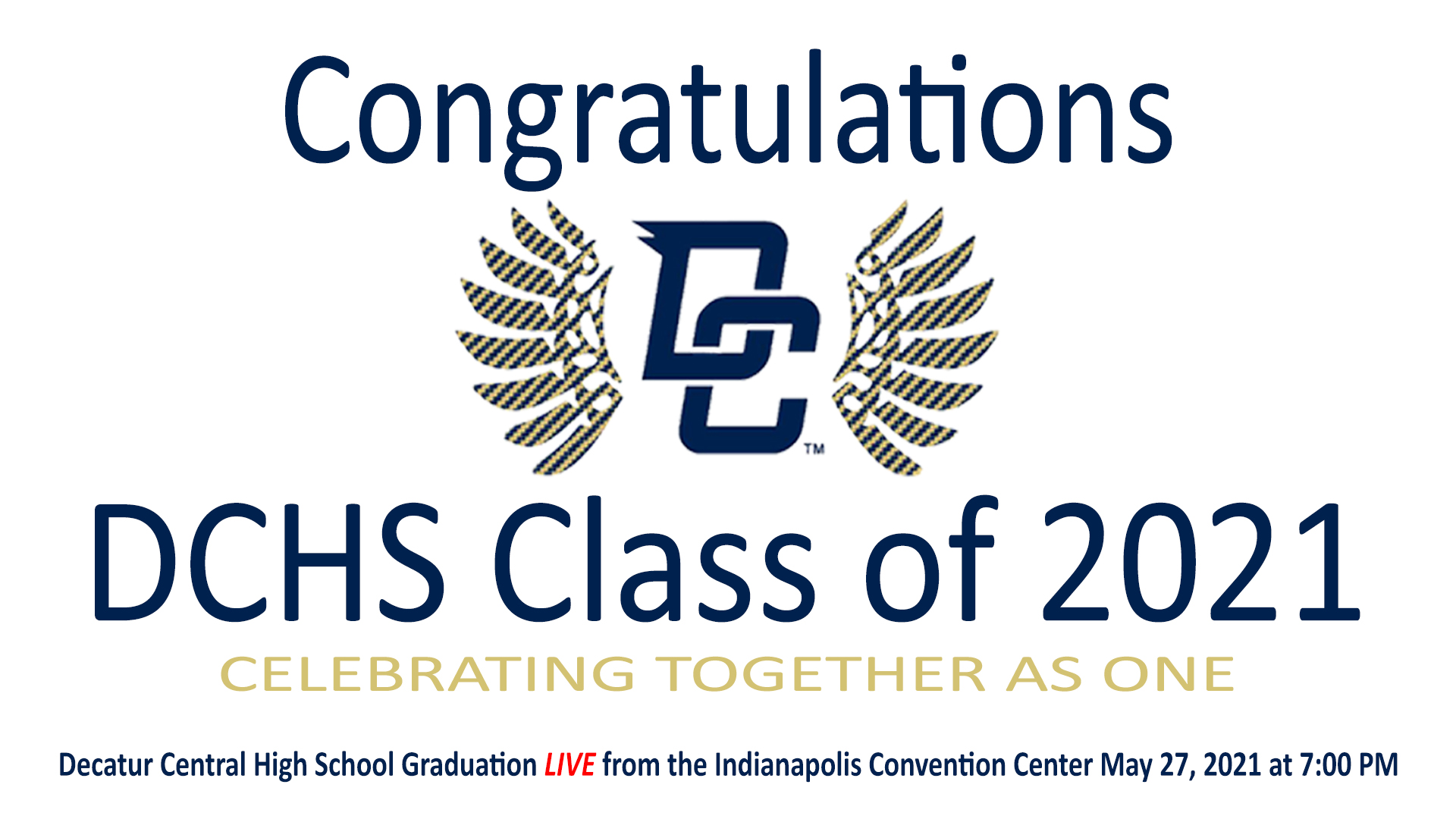 DCHS LIVE on Twitter "Congratualtions to the Decatur Central High