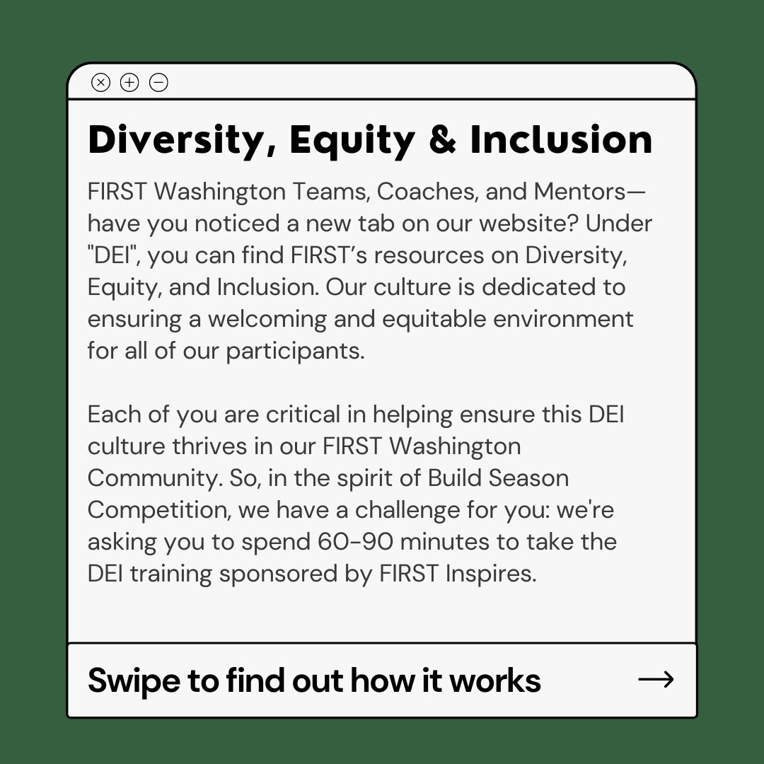 FIRST Washington tweet media