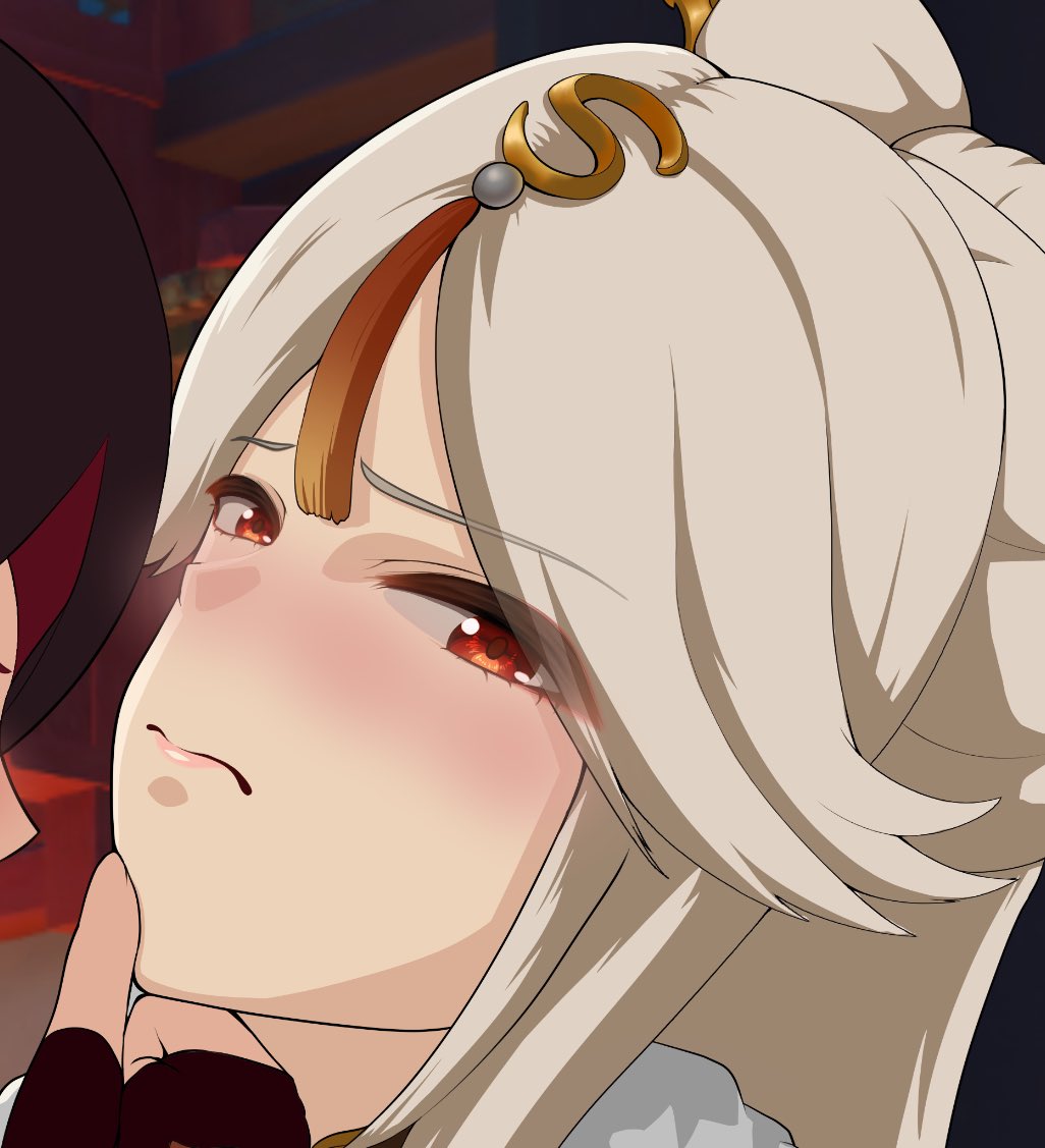 おめめ綺麗に描けたから見て 