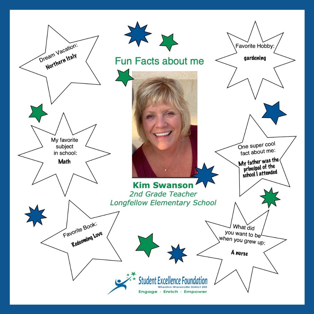 200Excellence's tweet photo. β Congratulations to Kim Swanson and Janet Morris for being named Longfellow Elementary Stars of the Week! Click through to learn more about these amazing Stars! β
#enrich200 #yourcommunityschools #d200starsoftheweek #longfellowelementary @CUSD200 https://t.co/2i19jZO0X0