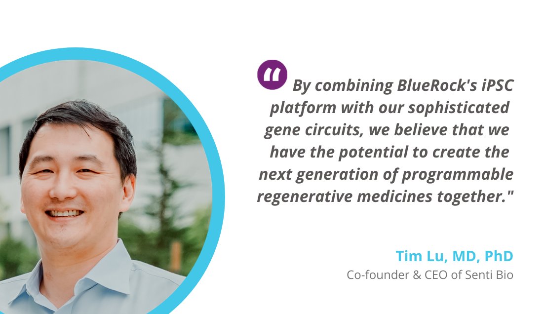 SentiBio's tweet photo. #News: We’re collaborating with @BlueRockTx to apply our #genecircuit technology platform in development of next-gen iPSC #cell therapies for #regenerativediseases  https://t.co/0mXESb6EjE #syntheticbiology #genecircuits #biotech #celltherapy #SmartSensors #RegulatorDials https://t.co/xaO8MeiHCJ