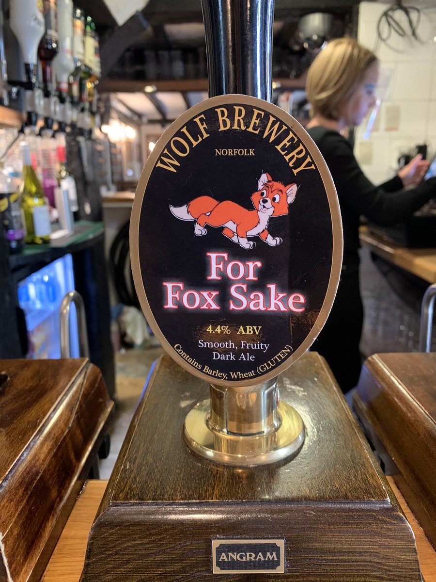 shadingfieldfox's tweet photo. 3 new beers now on, it’s great to have the fox sake back.
Open for food 12.00 till 3.00 and 6.00 till 9.00pm 🍺🦊 https://t.co/9xj2wCTKJr