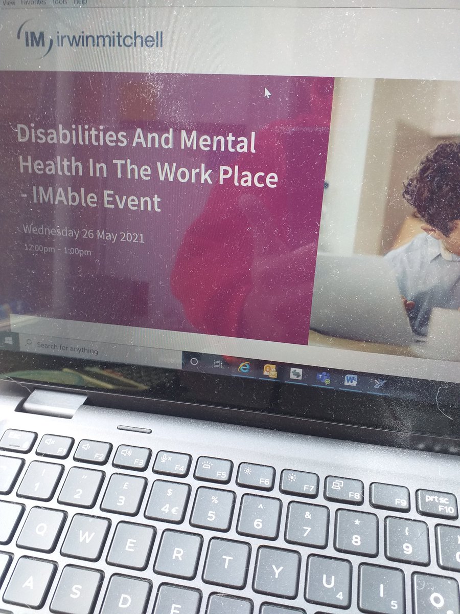WhiteheadKeithA's tweet photo. Huge thanks to everyone involved in today's #IMAble panel event at @irwinmitchell. Great to hear how much support there is for colleagues with disabilities and mental health issues. Really enjoyed hosting it as well. #abilitynotdisability https://t.co/urTswlbs69