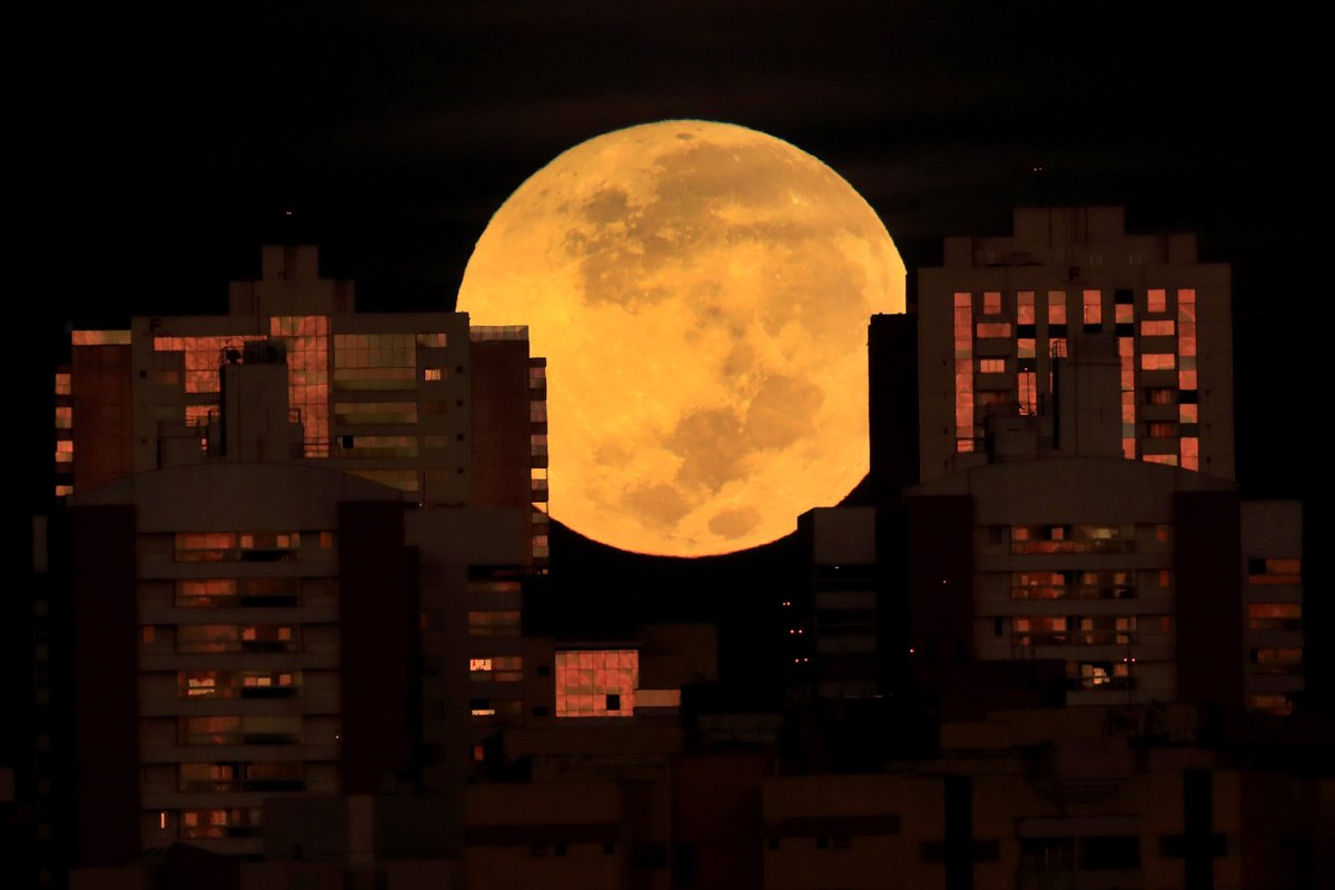 trtworld's tweet photo. In pictures: "Super Flower Blood Moon", 2021's only total lunar eclipse, observed in western North America, far down South America, Australia, New Zealand and parts of Southeast Asia https://t.co/PPo7VZQbst