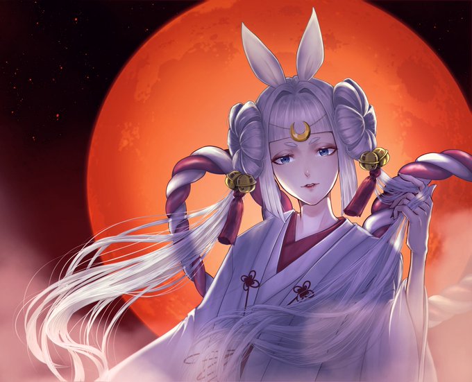 赤い月のtwitterイラスト検索結果 古い順