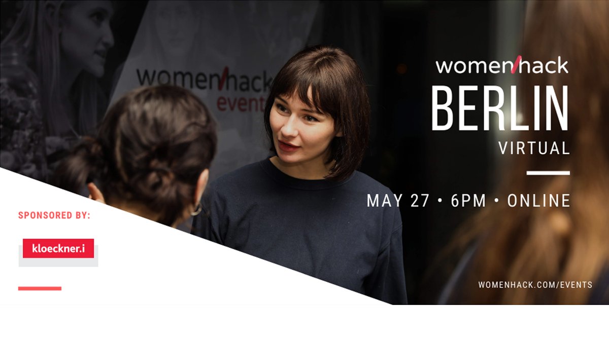 kloeckner.i (@kloeckner_i) on Twitter photo We are very happy to participate in tomorrow's event "WomenHack"! 
One of our top #diversity topics this year is to get more #female power on board, so check out our current open positions here: kloeckner-i.com/jobs/
#womenintech #hiring #femalepower #engineering #womenhack We are very happy to participate in tomorrow's event "WomenHack"! 
One of our top #diversity topics this year is to get more #female power on board, so check out our current open positions here: kloeckner-i.com/jobs/
#womenintech #hiring #femalepower #engineering #womenhack