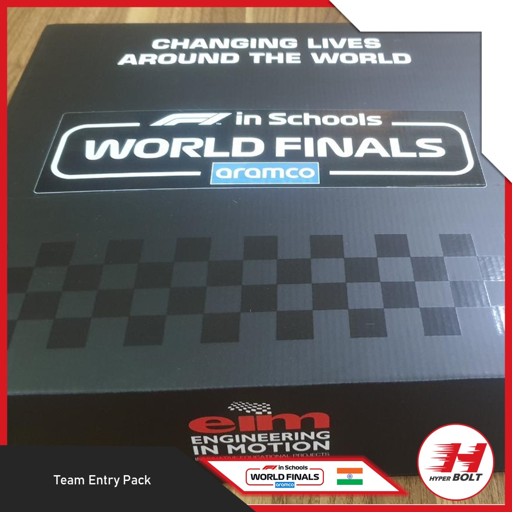 HyperBoltIndia's tweet photo. Super Excited to receive our F1 in Schools World Finals Team Entry Pack!!
#F1SWF #f1inschools #f1inschoolsuk #hyperboltindia #roadtouk #timeofsports #f1inschoolsindia #drivetofly #thegamebegins #STEM #steminschools #stemchallenge #MakeAnything #AutodeskEDU #cardesign https://t.co/lQ6j2luUKT
