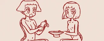 月食見酒と行きたかったけど見えないので河童さんのお酌で飲みませう 