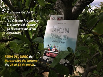 zaidacastillo51's tweet photo. #RT @Fcotta63
Qué poco falta para la #presentación del #LibroMusical @la_decada. El Viajero del tiempo. @JavierEnzo lo hará justo después de las autoridades en #ParacuellosdelJarama a las 20 horas del 28M #FeriadelLibro
#WFMEscritores #Cobeña #Ajalvir #Daganzo #Algete #Torrejón https://t.co/VGmzjuoamR
