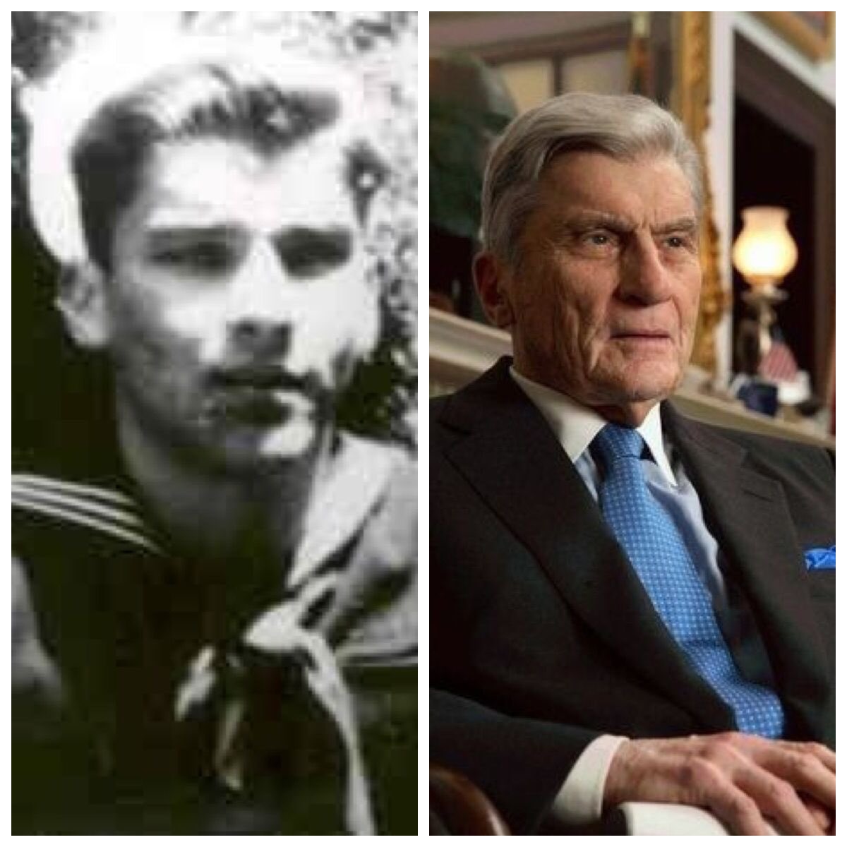 jaketapper's tweet photo. He enlisted in the Navy during WWII and the Marines during Korea. As a Senator he worked across the aisle to find compromise to get things done. RIP Senator Warner. https://t.co/fu094yUs5f