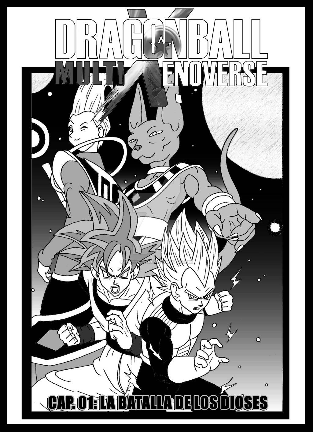 Francesc Martínez on X: Dragon Ball Multixenoverse (fan manga) 1