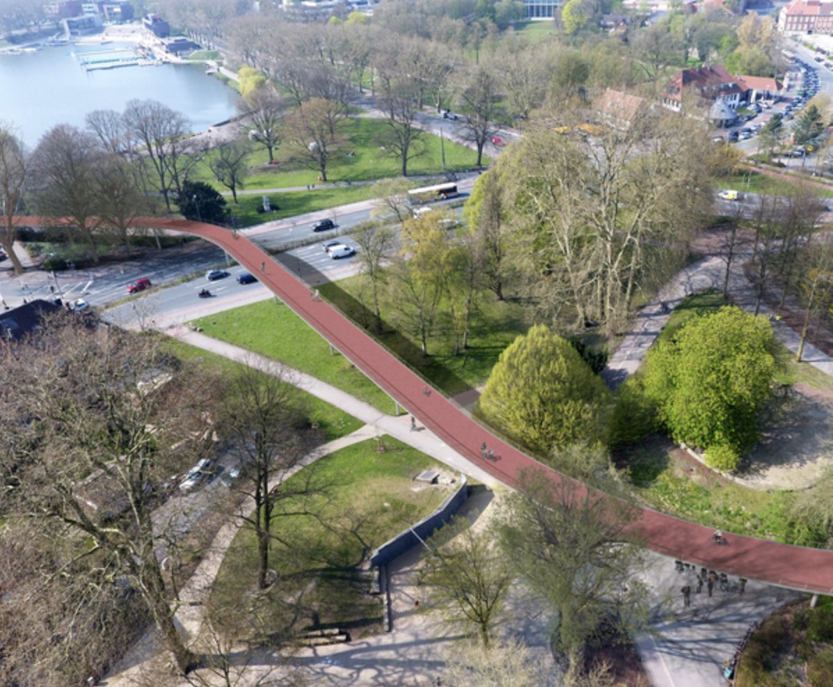 polenz_r's tweet photo. Der flyover wäre ein Paukenschlag wie das Fahrrad-Parkhaus vor 20 Jahren. Wer sich eine vergleichbare Bevorzugung des Fahrradverkehrs ansehen will, muss bisher nach Kopenhagen fahren. - meine neue Kolumne

https://t.co/DNtn9w3k2c https://t.co/FrY1IvxyMS