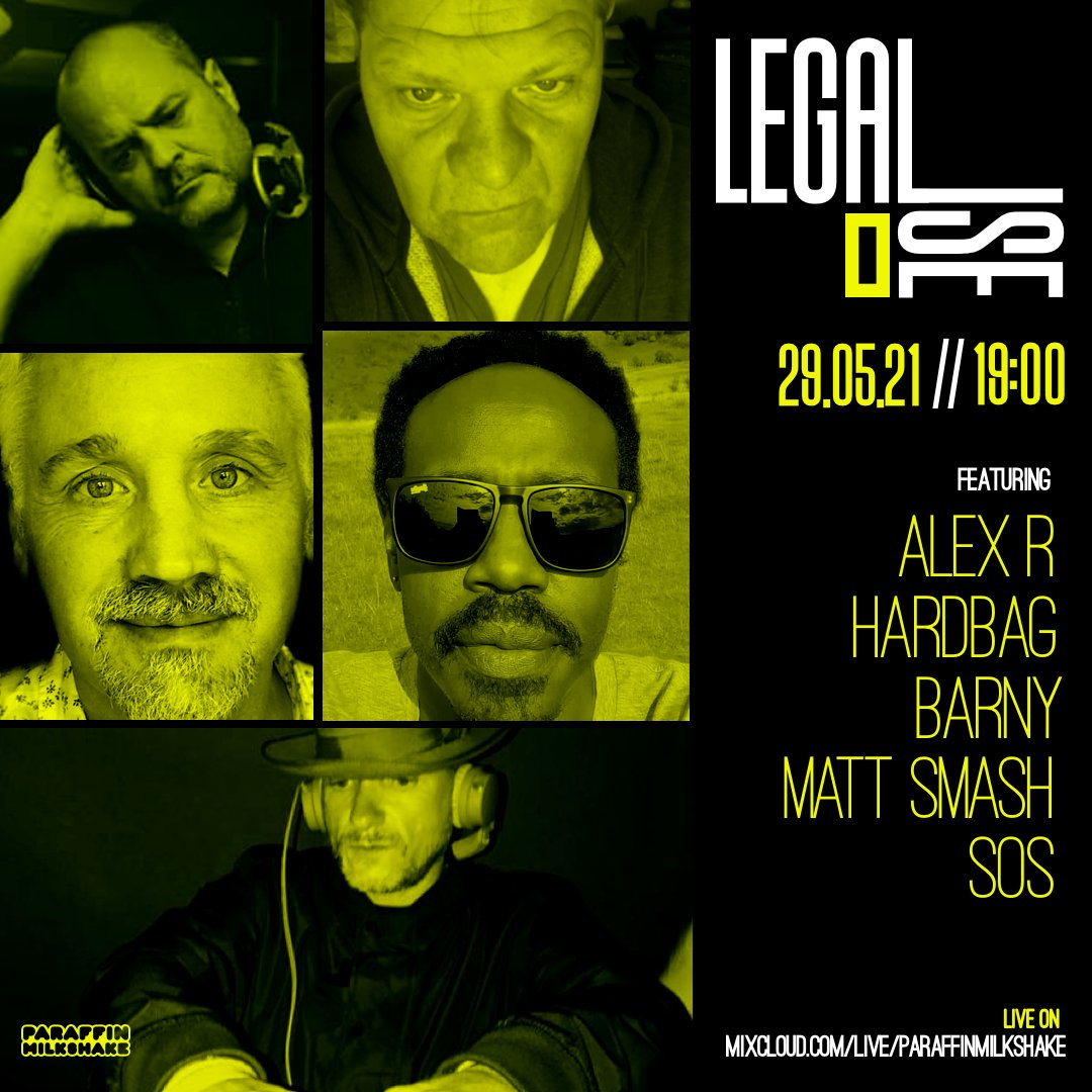 ParaffinMilk's tweet photo. We are delighted to welcome the Legalise collective who will be taking over the Paraffin airwaves this Saturday from 7pm. 

This is going to be 🔥🔥🔥 - Get locked in this Saturday from 7 pm over at https://t.co/GXjMI1W33r 

#housemusic #house #techhouse #classichouse https://t.co/3ZQKdi6yA4