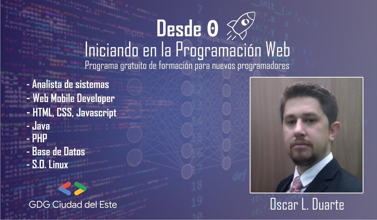 GDG Ciudad del Este tweet media