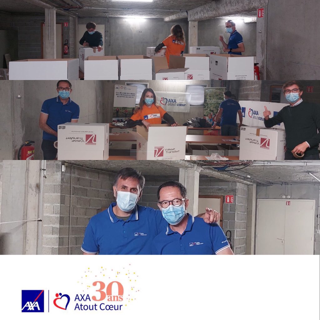 Ravi 😃 d’avoir rejoint <a href="/Ktytreuiller/">Kty treuiller</a> <a href="/fbarbier44/">François</a> #AxaatoutCoeur #Nantes pour l’action solidaire « je trie, tu tries, nous trions » au profit de #GUDSO 🧶#axaouest 2021 #axaatoutcoeur30 ans. MERCI🙏 aux collègues qui nous ont prêté main-forte🤩.<a href="/GeryM/">Gery Meinzel</a>