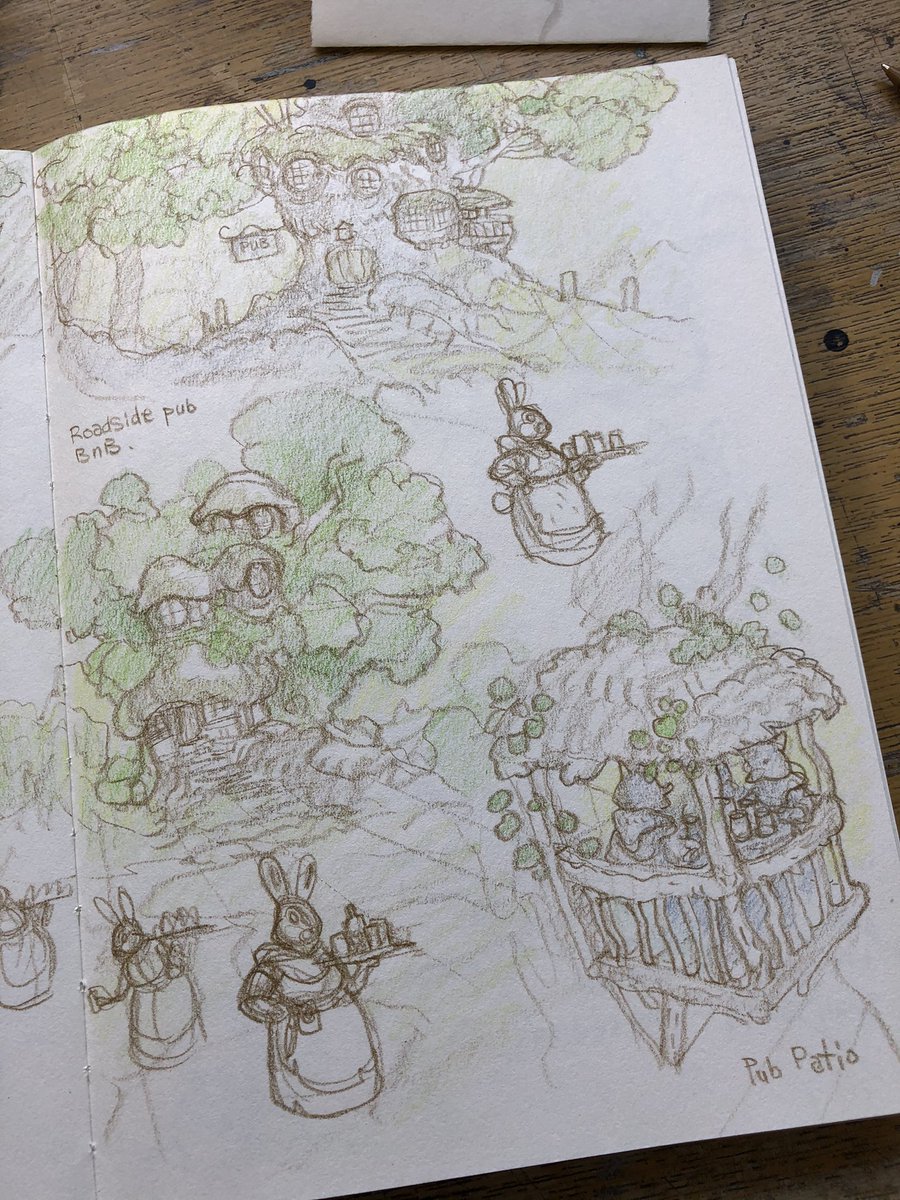 Some recent sketchbook stuff. Working out some ideas for book 2. More soon.   #gwelf #sketchbook 