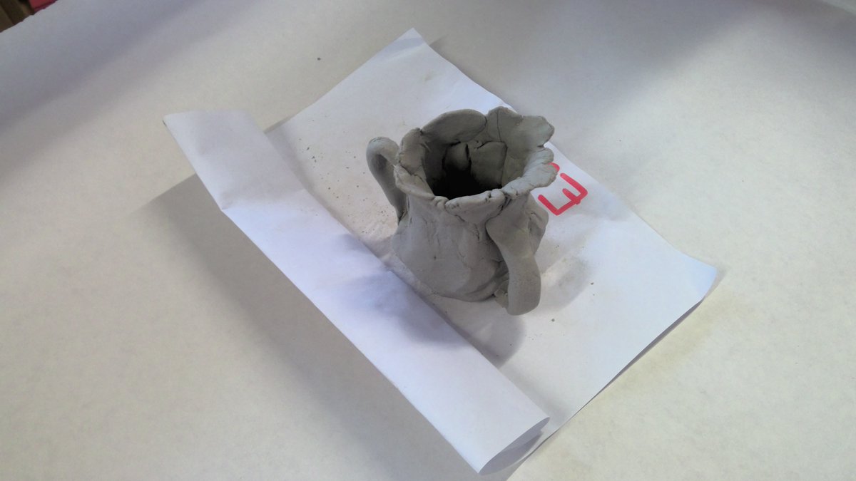 fossebrookps's tweet photo. Year 3 have been making Greek Pots using clay! Today we are painting them orange (authentic terracotta style) ready to add our patterns and pictures later in the week! #potters #zerotohero #throwingpots https://t.co/qB0suqD2Rm