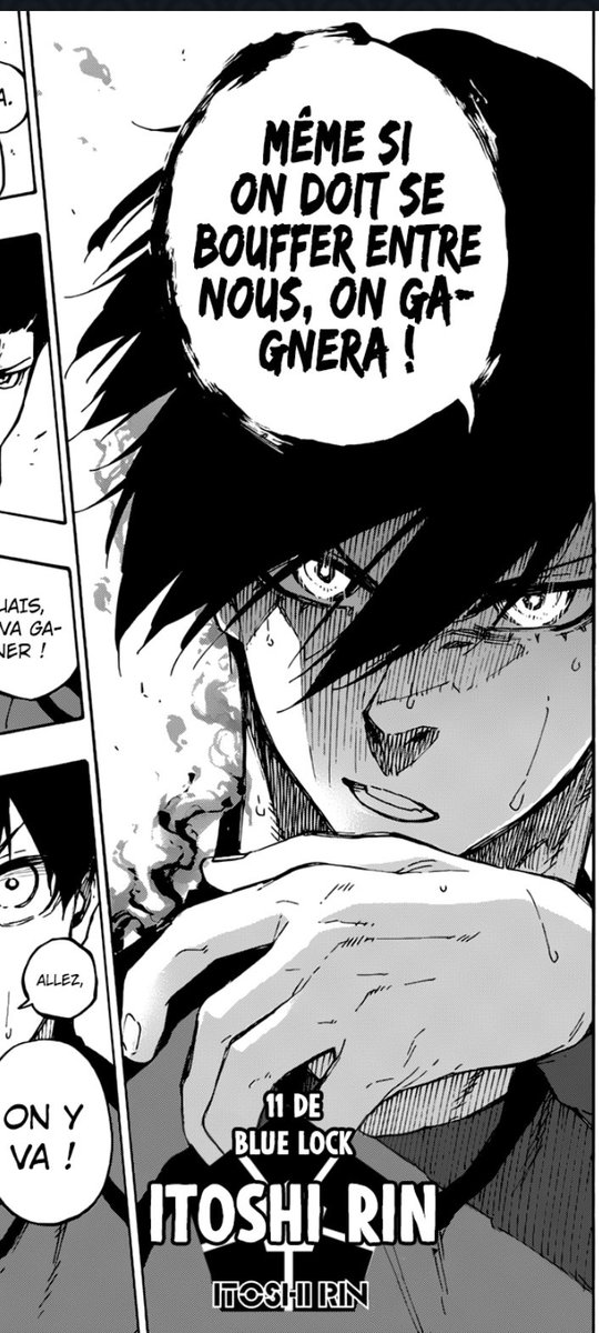 Saitoryuuu's tweet photo. #bluelock132 
-
-
-
-
-
-
Le flow de rin est stratosphérique et Baro incroyable sah quel chapitre encore https://t.co/WNFNCC1j9a