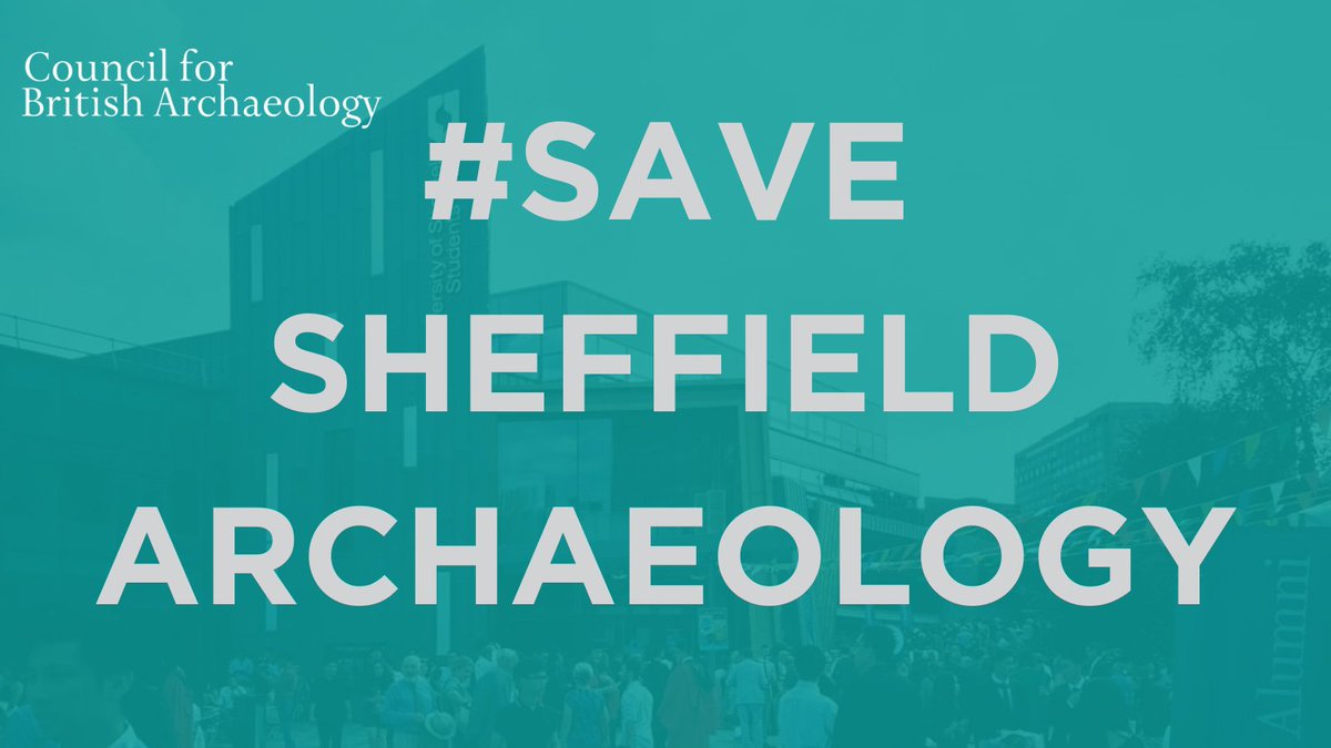 archaeologyuk's tweet photo. 🚨The proposed closure of the archaeology department @UniShefArch announced this morning is a massive blow to Archaeology in the UK. 1/6 https://t.co/z1XJqaLKKJ
