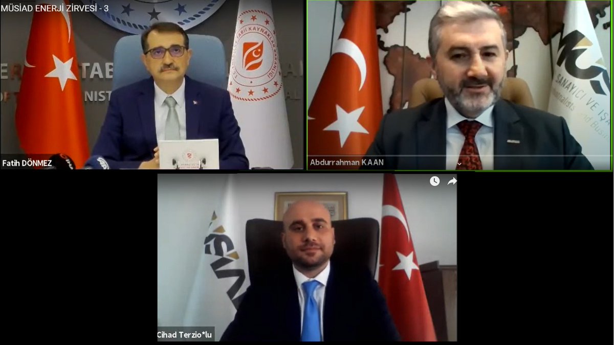AKaanTR's tweet photo. .@TCEnerji ve Tabii Kaynaklar Bakanımız Sayın @Fatih_Donmez ile @MUSIAD Enerji Zirvesi'nde bir araya gelerek, sektöre yönelik istişarelerde bulunduk. Kıymetli katılımları için Bakanımıza teşekkür ediyorum. Milli enerji ile yükselen bir Türkiye hedefinde üretmeye devam edeceğiz. https://t.co/owPAOdiJg1