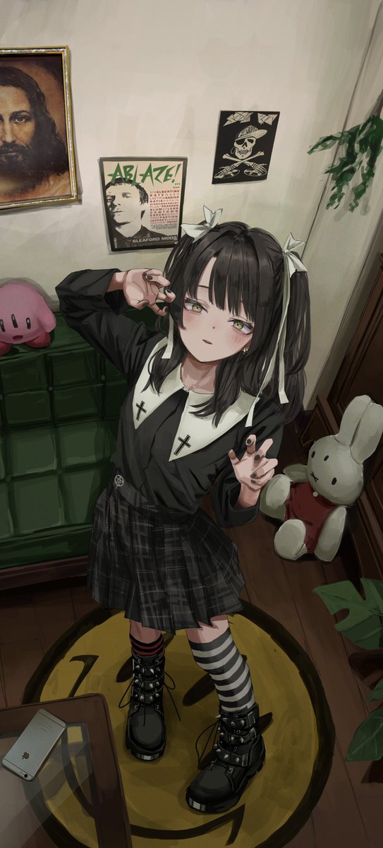 ろ ぴえんゲンガー V Twitter なで肩 Nade Gata さんのポスターかわええ 絵柄がささりまくる 神 ろ ぴえんゲンガー V Twitter なで肩 Nade Gata さんのポスターかわええ 絵柄がささりまくる 神