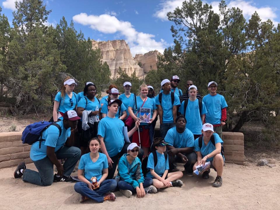 MSBMules's tweet photo. #WaybackWednesday to 2018, when the sure-footed #MSBmules hiked at Tent Rocks for #Capstone2018 #LoveMyMSB #MulesRule #GoMules!
https://t.co/5QZDeKWlfP https://t.co/Oy5kQr0tQf