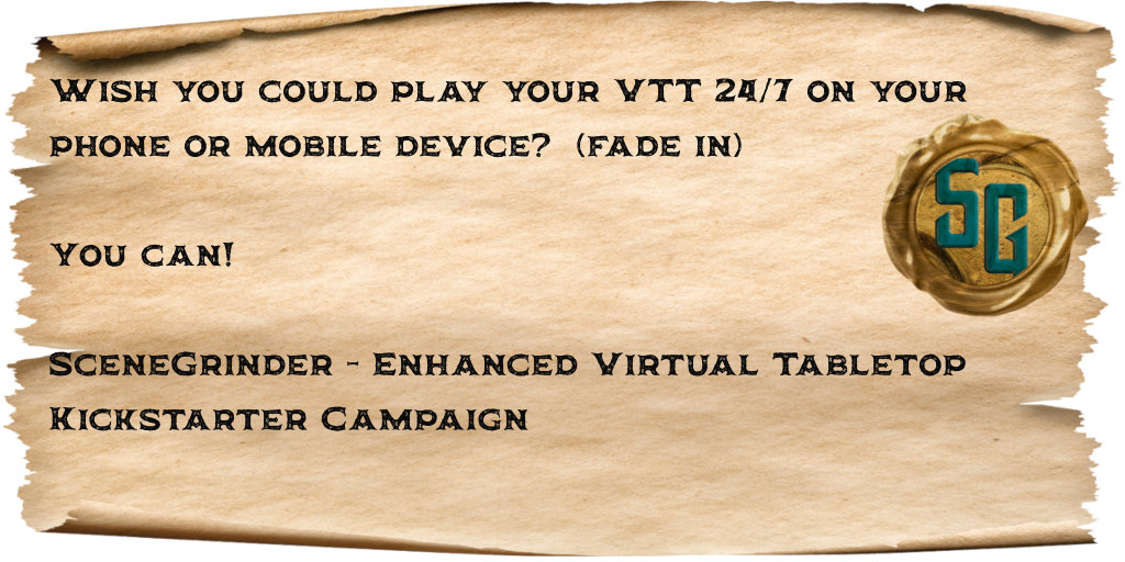 SceneGrinder's tweet photo. SceneGrinder Virtual Table Top- Keep Me Informed https://t.co/QoUCqNWuzI
#SG #SceneGrinder #vtt #rpg #tabletopgaming #3D https://t.co/NwVCjMSQzR