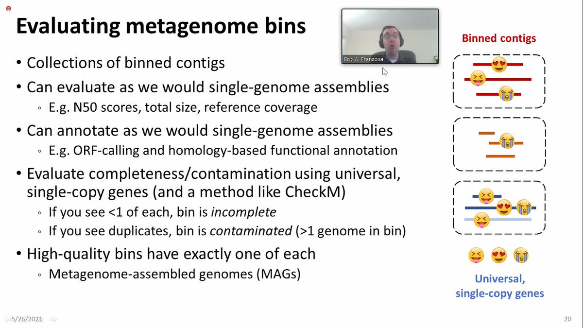 Physacourses's tweet photo. Brilliant lecture on metagenomic assembly with @efranzosa @hutlab https://t.co/bmV46kT3BF