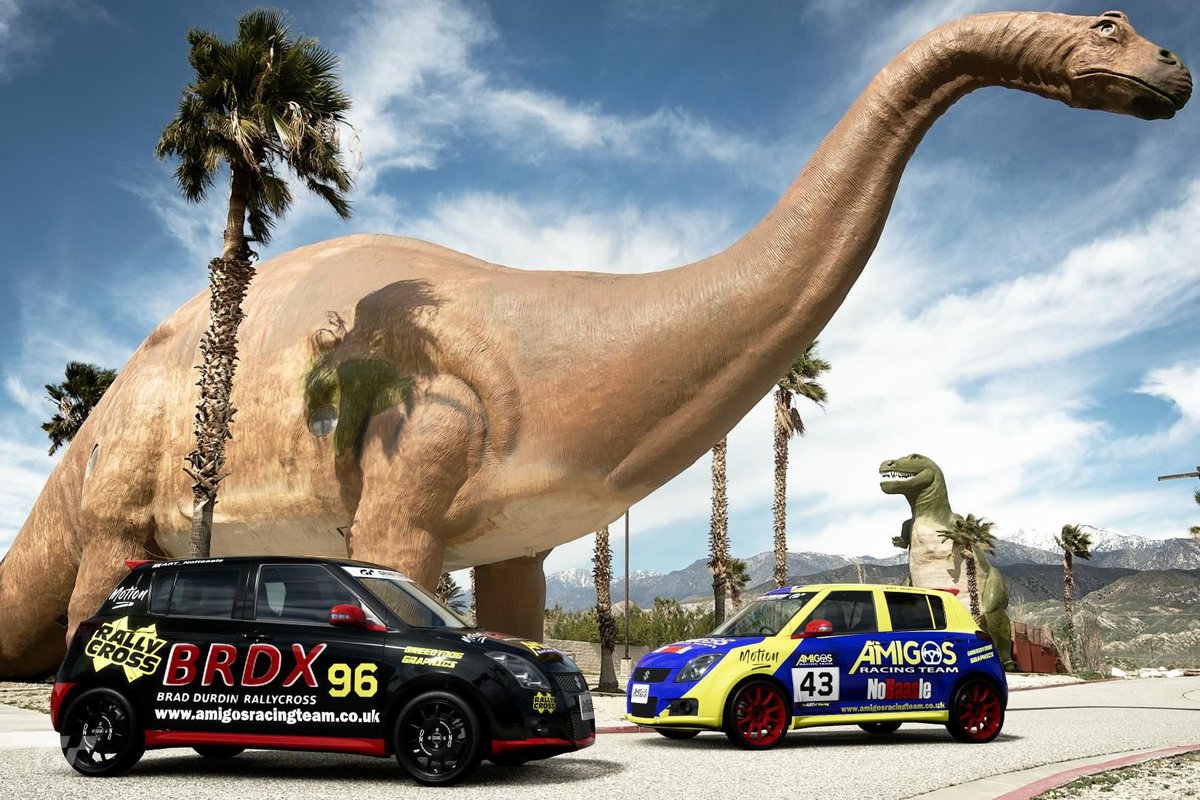 Braderz_Durdin's tweet photo. 🎮 I’ve teamed up with @AmigosRacing to host our #BDNation #SwiftlyDoeaIt event! Racing starts tomorrow at 8:30pm on @thegranturismo using the Suzuki swift and there’s still time to get involved. Use the link to the discord if you want to join the fun!
https://t.co/VFMfcjGb5y https://t.co/awhBHPagyt