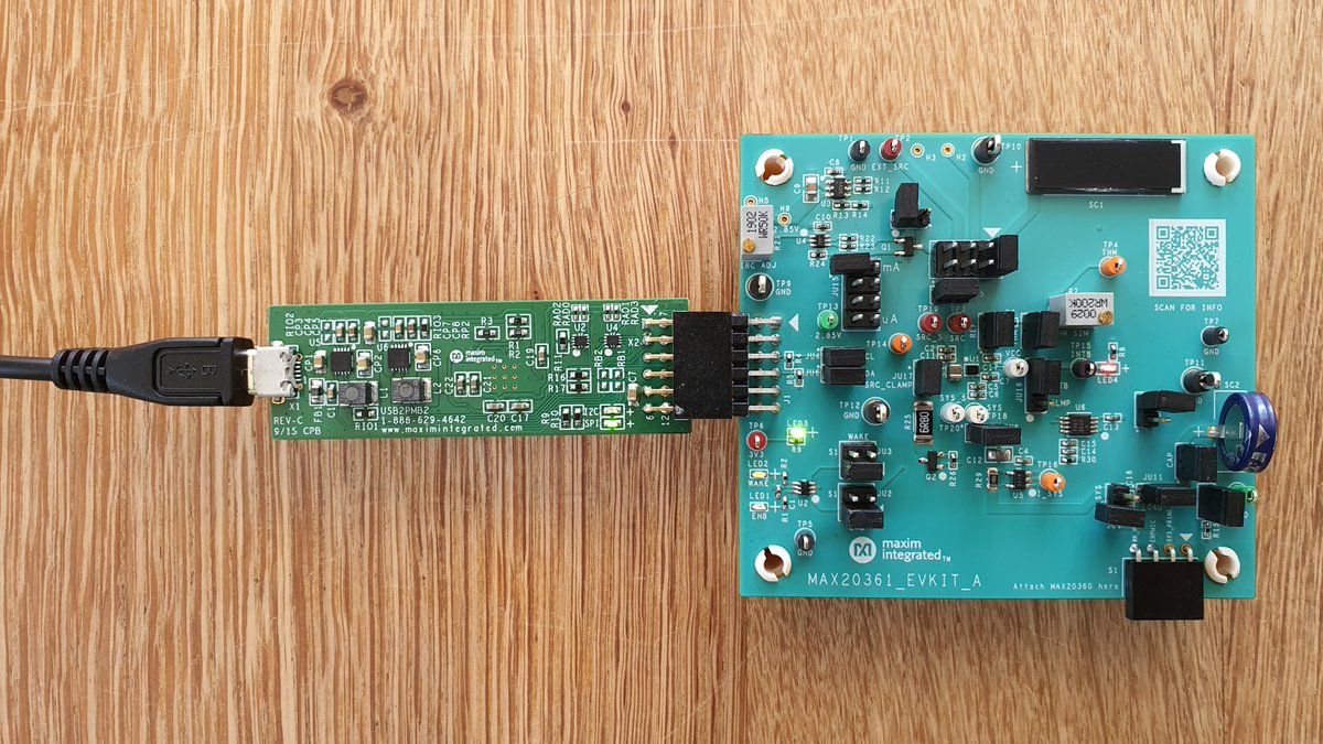 RSDesignSpark's tweet photo. Find out more about Maxim Integrated MAX20361 latest evaluation kit, for single / multi-cell solar harvester with maximum power point tracking and harvest counter.
See Josh's review at: https://t.co/p67HJtLbzG
#MAX20361 #Semiconductor #EvalKit @maximintegrated @ElectricJoshy https://t.co/ZSJRLALzJk